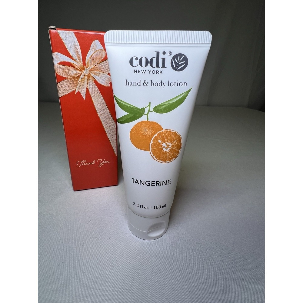 Codi Tangerine Hand & Body Lotion 100ml/3.3 fl oz New‎ MADE IN KOREA w/ gift box